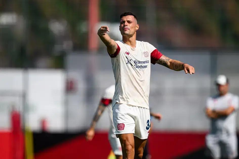 Sunderland avança na contratação de Xhaka do Bayer Leverkusen por R$ 130 milhões