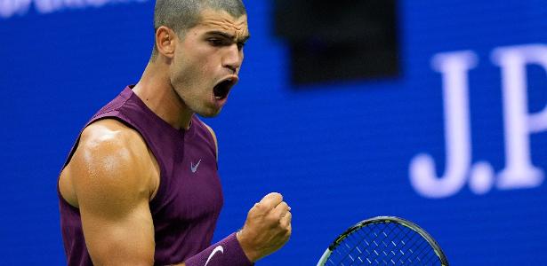 Alcaraz estreia com vitória sobre Opelka e segue invicto em primeiras rodadas de Grand Slam - Imagem do artigo original