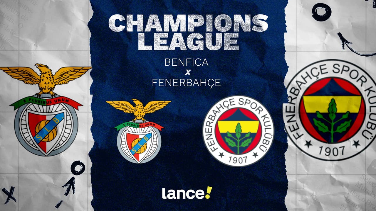 Benfica x Fenerbahce: onde assistir e prováveis escalações do jogo pela Champions League - Imagem do artigo original