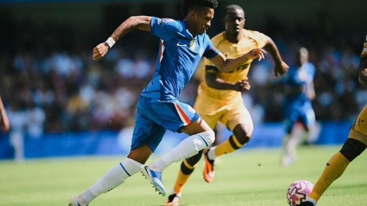 Estêvão diz ter se sentido “muito bem” na estreia pelo Chelsea na Premier League - Imagem do artigo original