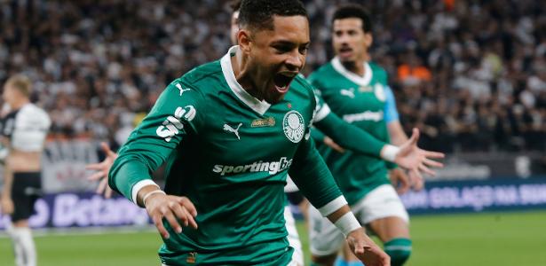 Gol no Dérbi anima comentaristas e reforça sensação de retomada de Vitor Roque no Palmeiras - Imagem do artigo original