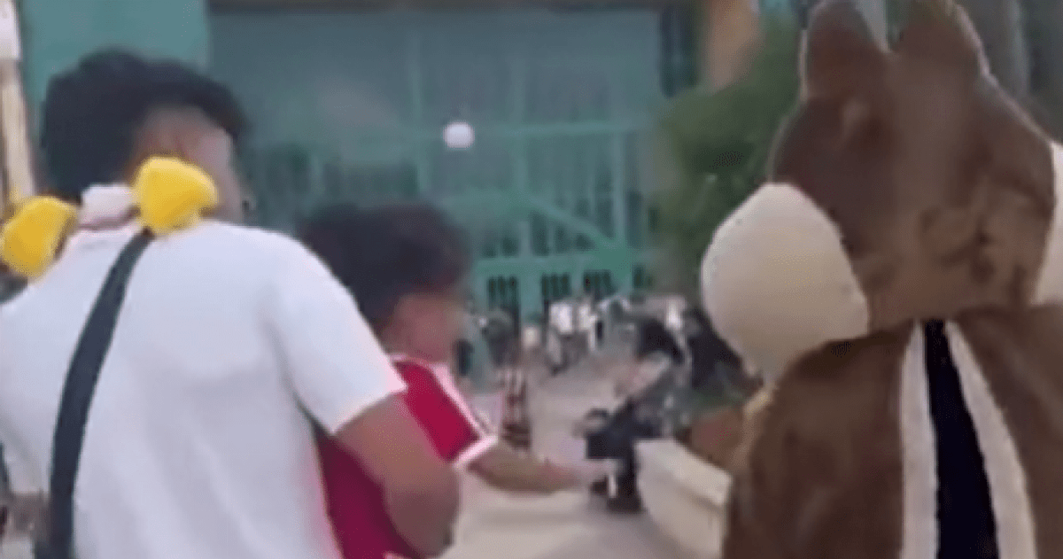 Raphinha acusa Disneyland Paris de racismo após mascote ignorar seu filho - Imagem do artigo original