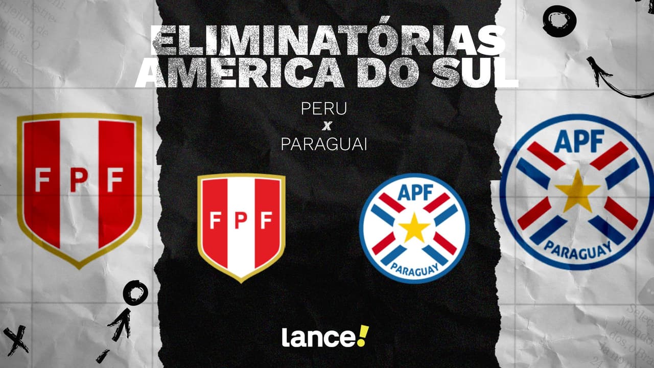 Peru e Paraguai duelam pelas Eliminatórias; acompanhe onde assistir e as prováveis escalações - Imagem do artigo original