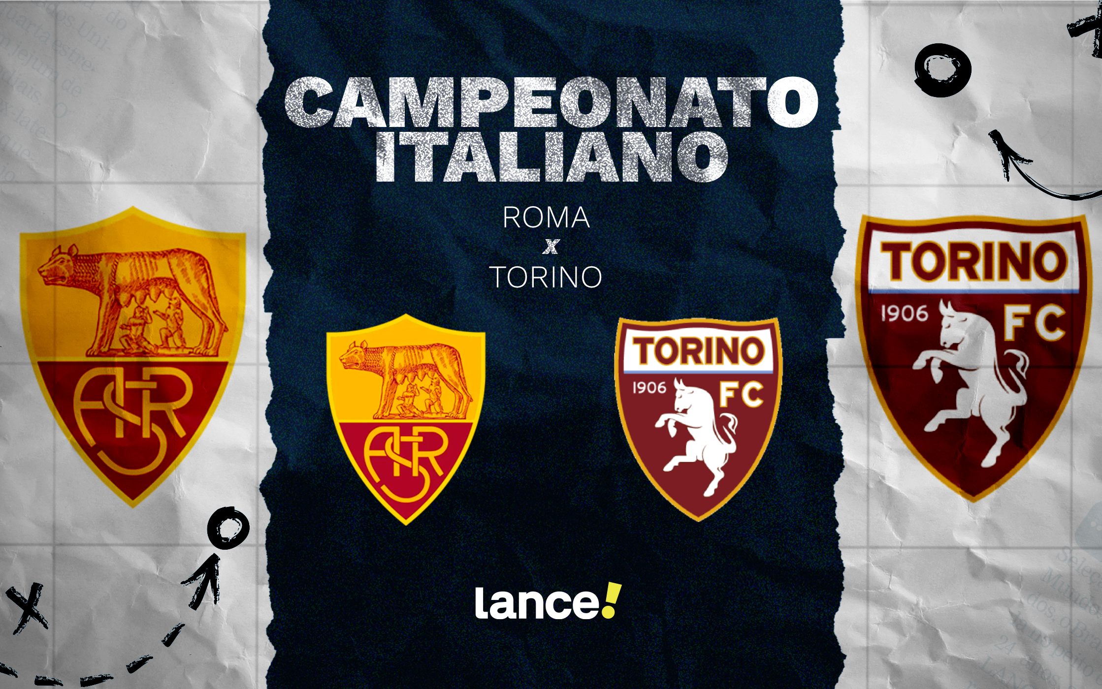 Roma x Torino pelo Campeonato Italiano: veja informações sobre a transmissão - Imagem do artigo original
