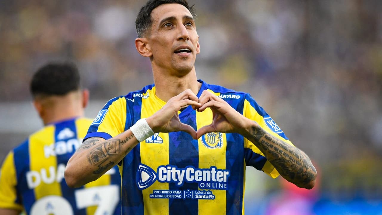 Gol olímpico de Di María garante empate entre Rosario Central e Boca Juniors - Imagem do artigo original