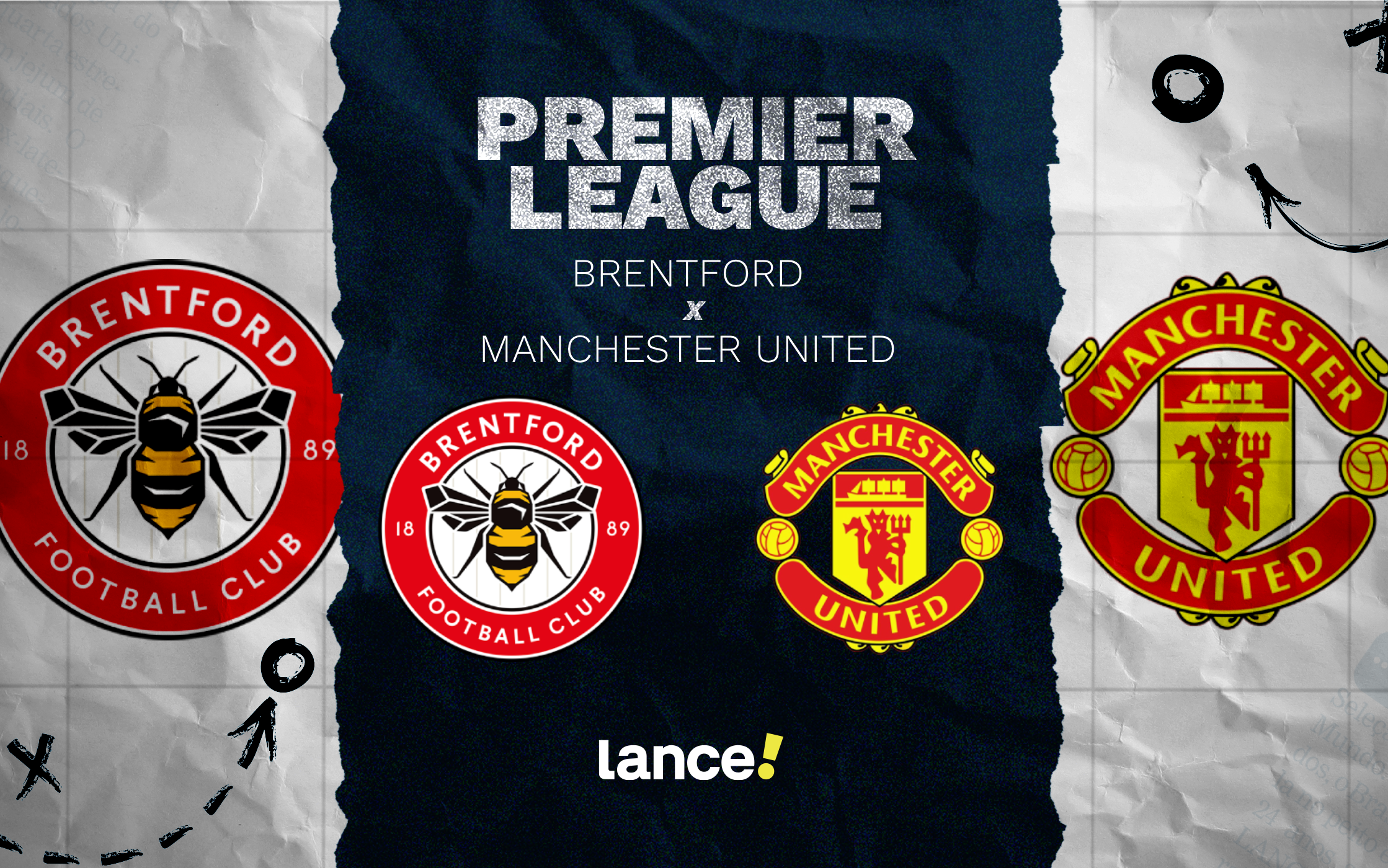 Brentford recebe Manchester United pela Premier League; veja onde acompanhar ao vivo - Imagem do artigo original