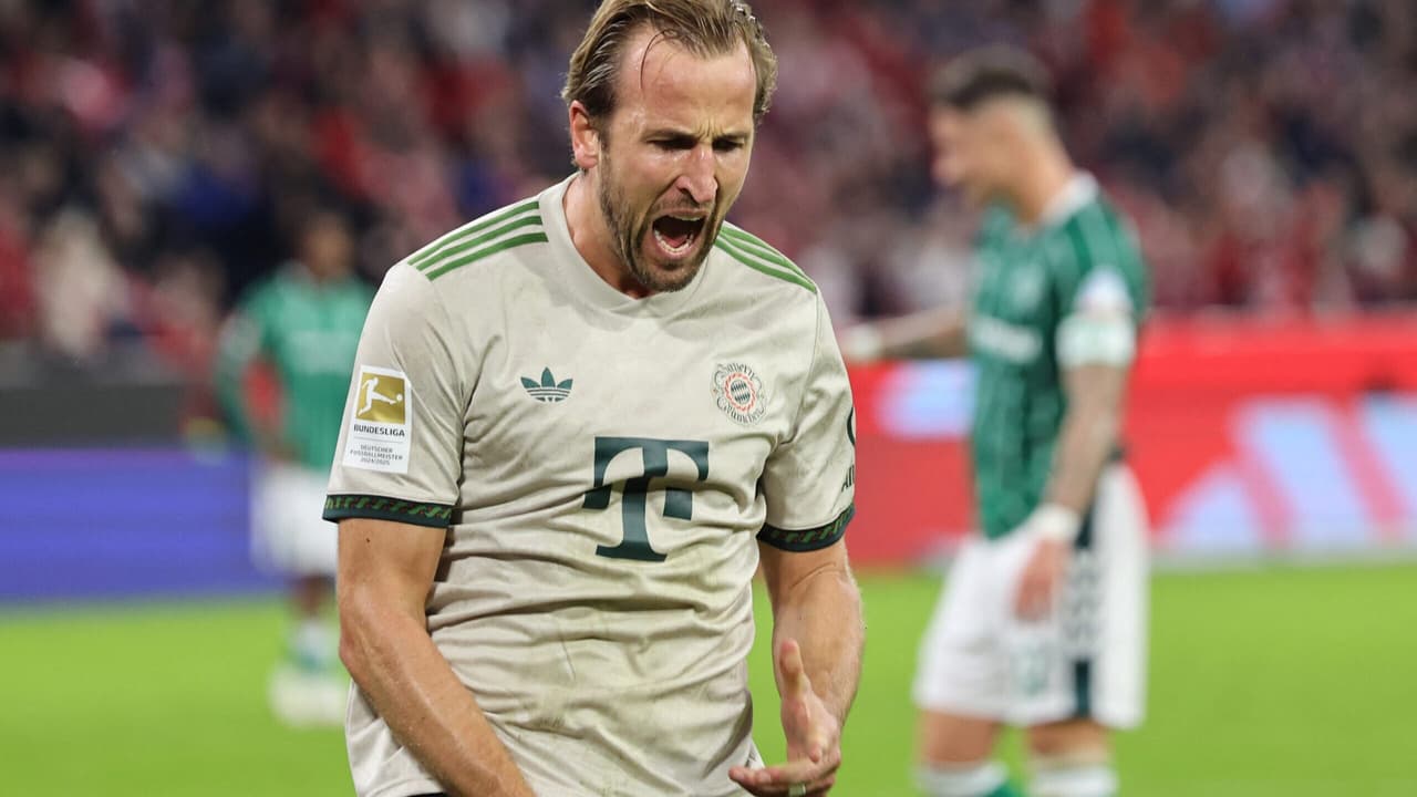 Atuação de Harry Kane impressiona torcedores na vitória do Bayern pela Bundesliga - Imagem do artigo original