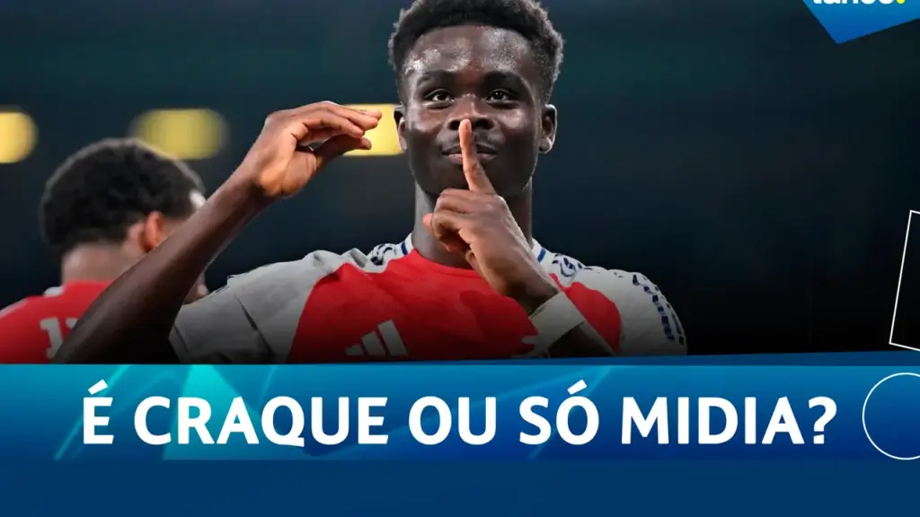 Site lança debate sobre destaque de Bukayo Saka
