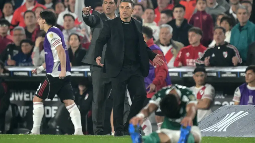 Técnico do River Plate diz que vencer o Palmeiras “não é impossível”