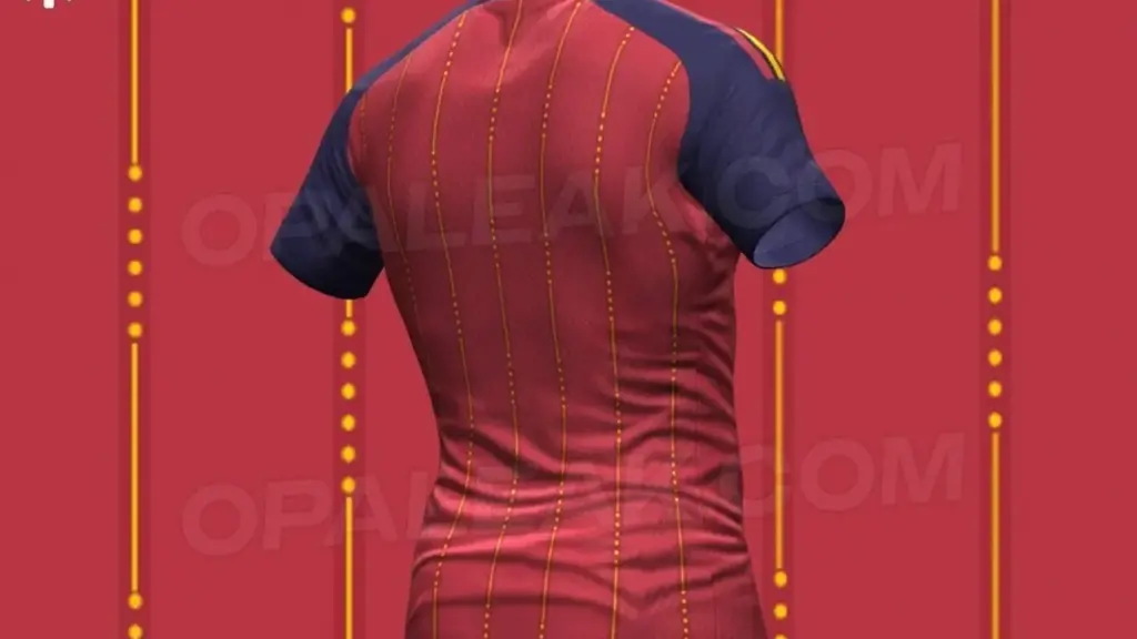 Imagens da suposta nova camisa da Espanha para a Copa do Mundo vazam na internet
