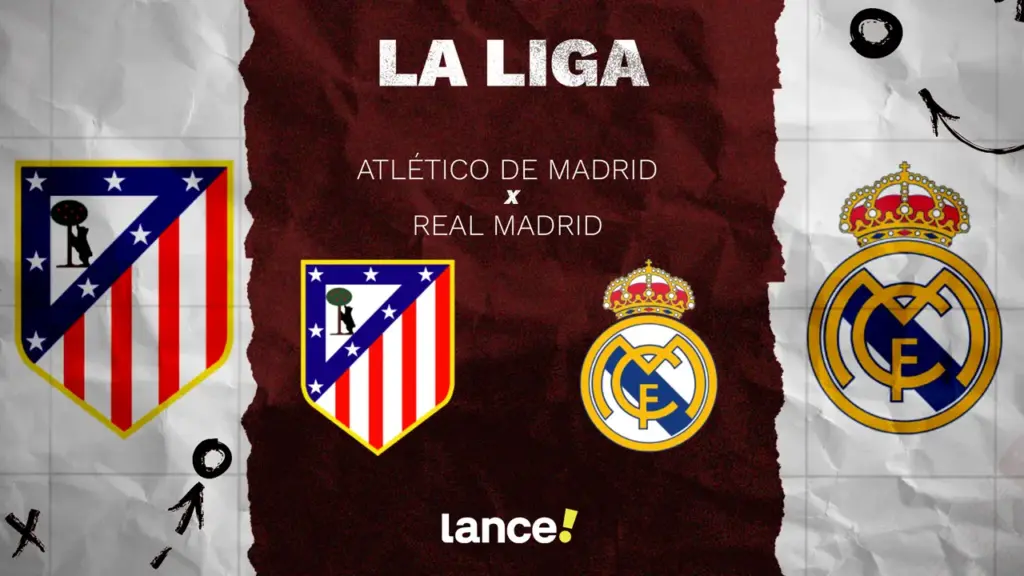Clássico Atlético de Madrid x Real Madrid pela La Liga: onde assistir ao vivo