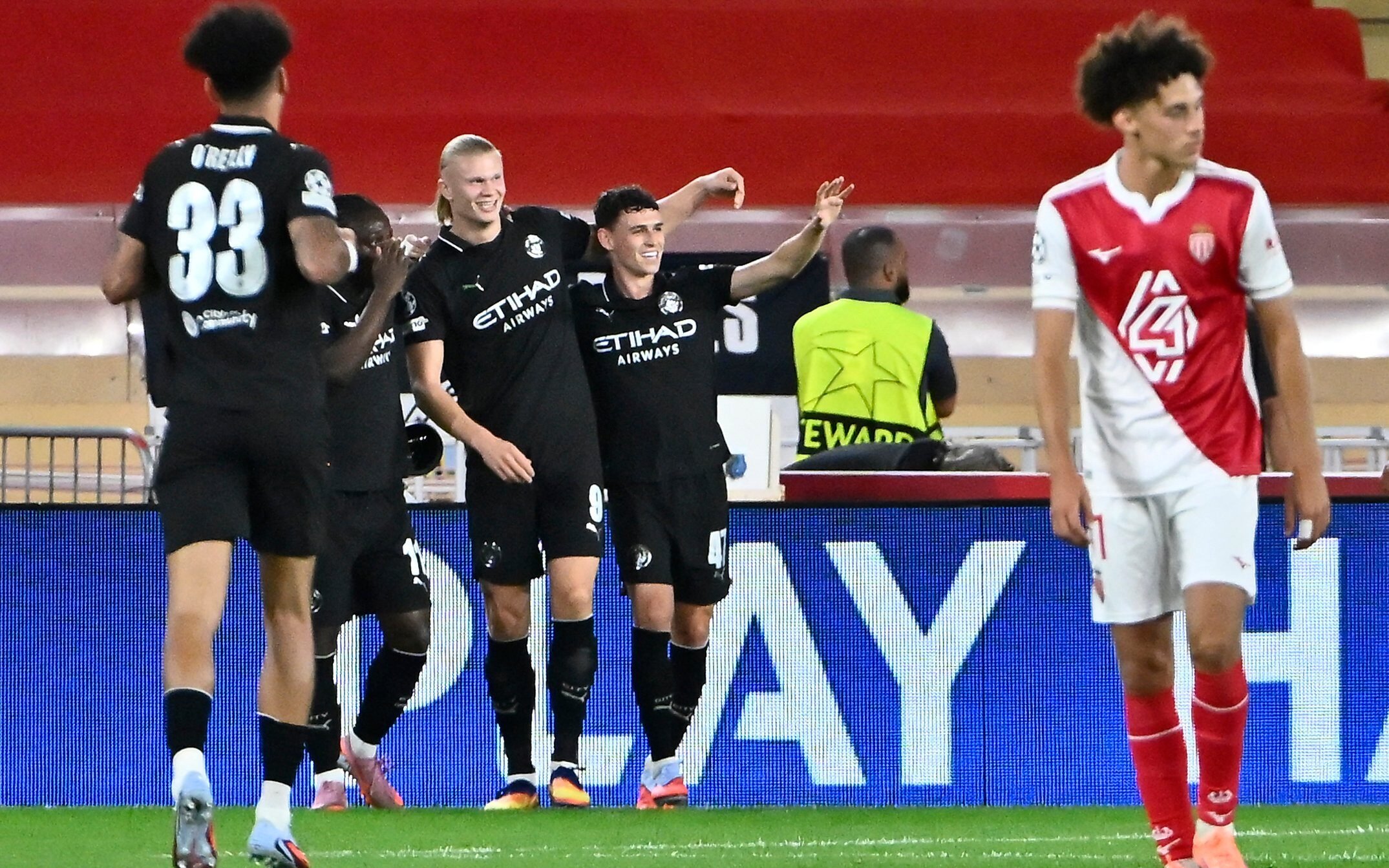 Manchester City e Monaco ficam no empate em jogo de destaque para Haaland na Champions - Imagem do artigo original