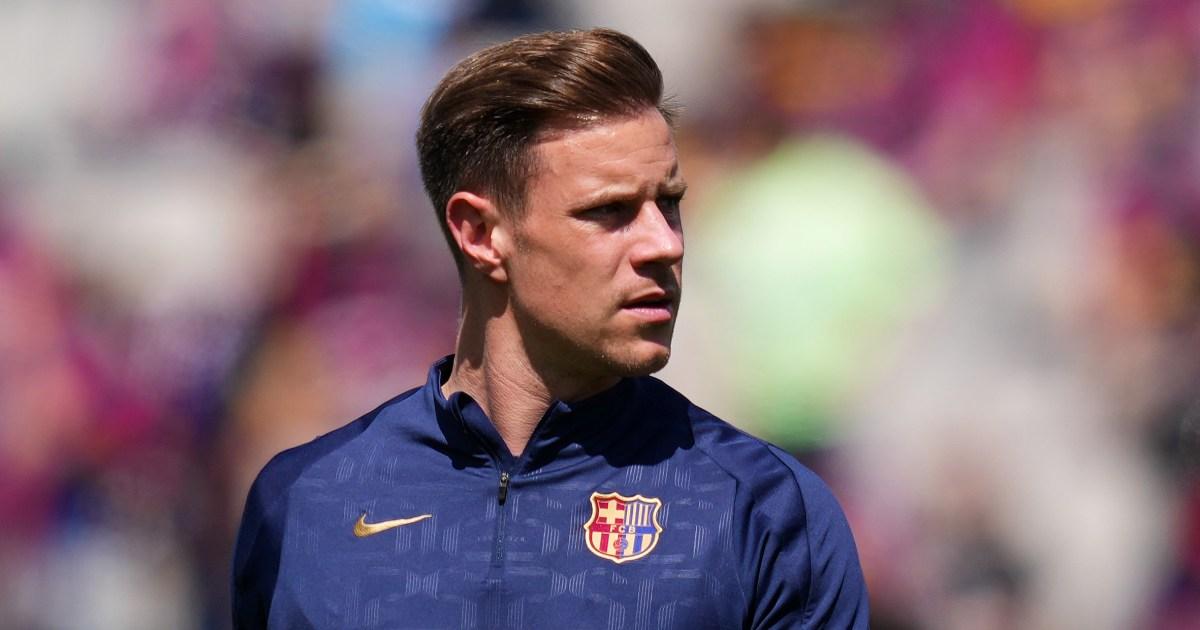 Barcelona descarta venda de Ter Stegen em janeiro após sondagem do Manchester United - Imagem do artigo original