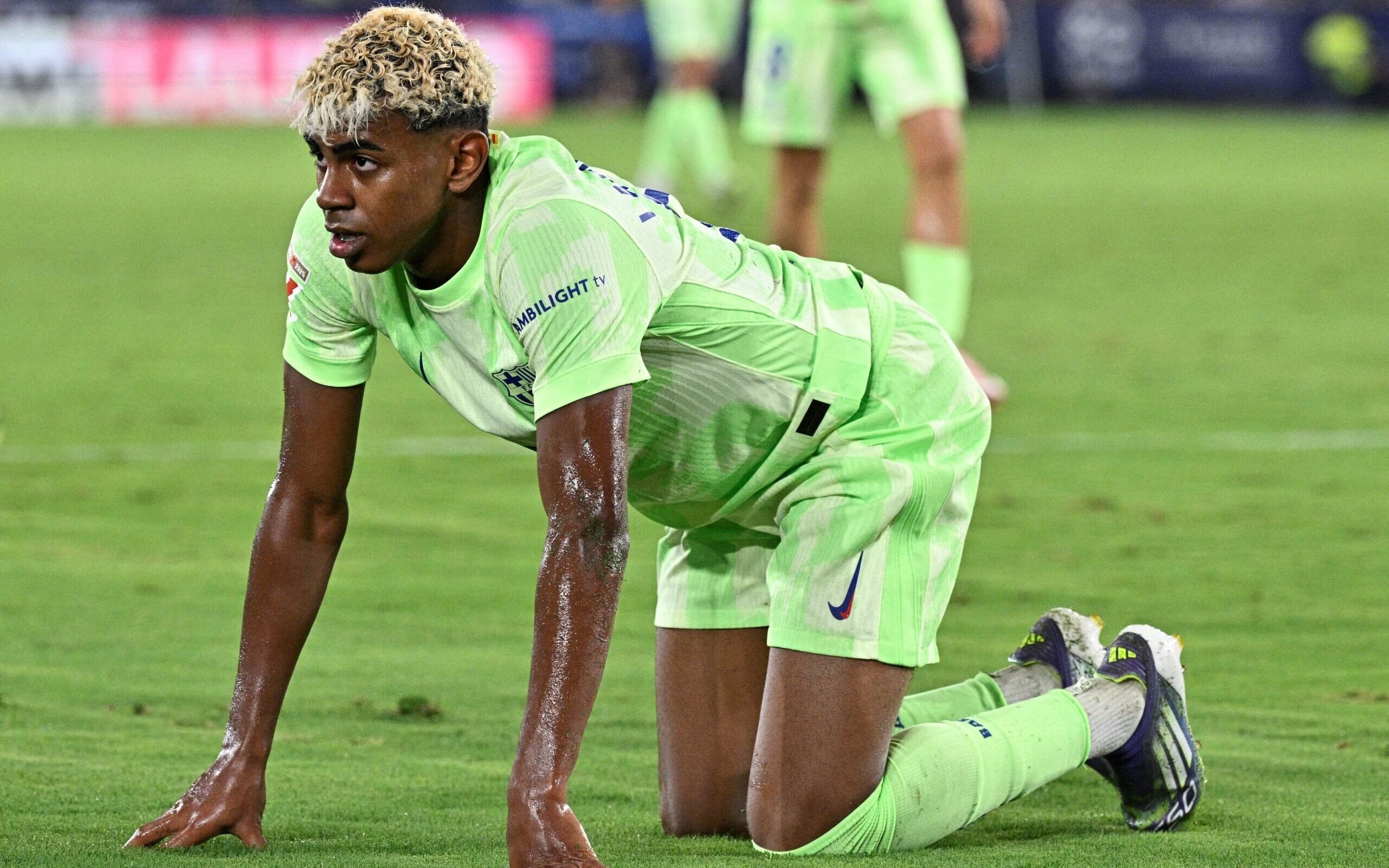 Lamine Yamal marca em sua primeira partida na Kings League - Imagem do artigo original