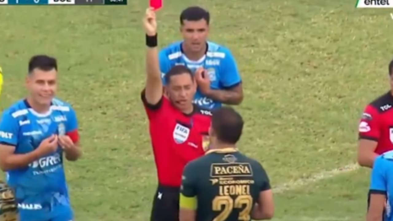 Sete jogadores são expulsos após confusão em jogo na Bolívia - Imagem do artigo original
