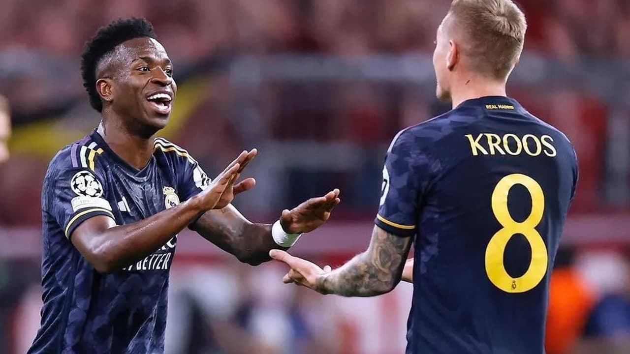 Kroos vê naturalidade na irritação de Vini Jr ao ser substituído no El Clásico - Imagem do artigo original