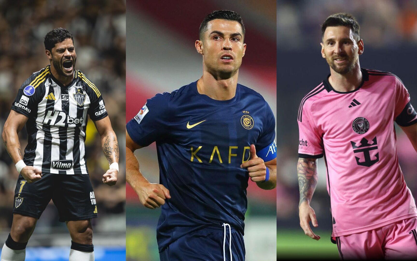 Atlético-MG: Hulk pode bater marca e entrar em grupo com CR7 e Messi - Imagem do artigo original