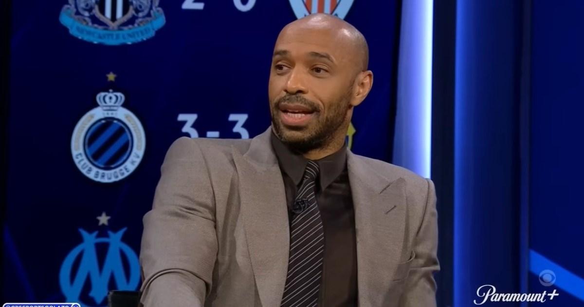 Thierry Henry critica defesa do Barcelona e descarta chances contra Arsenal e Bayern na Champions - Imagem do artigo original