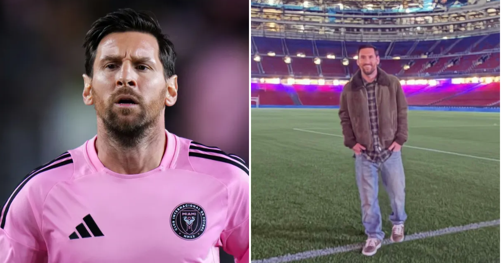 Messi admite saudade de Barcelona após visita sigilosa ao Camp Nou - Imagem do artigo original