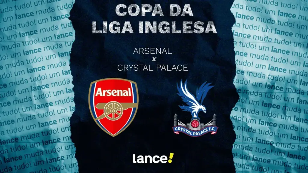 Arsenal recebe o Crystal Palace pela Copa da Liga Inglesa; veja como acompanhar
