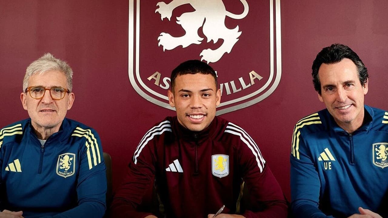 Aston Villa oficializa contratação de promessa formada no Grêmio - Imagem do artigo original