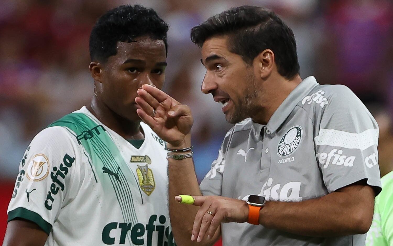 Endrick relata apoio de Abel Ferreira após deixar o Real Madrid - Imagem do artigo original