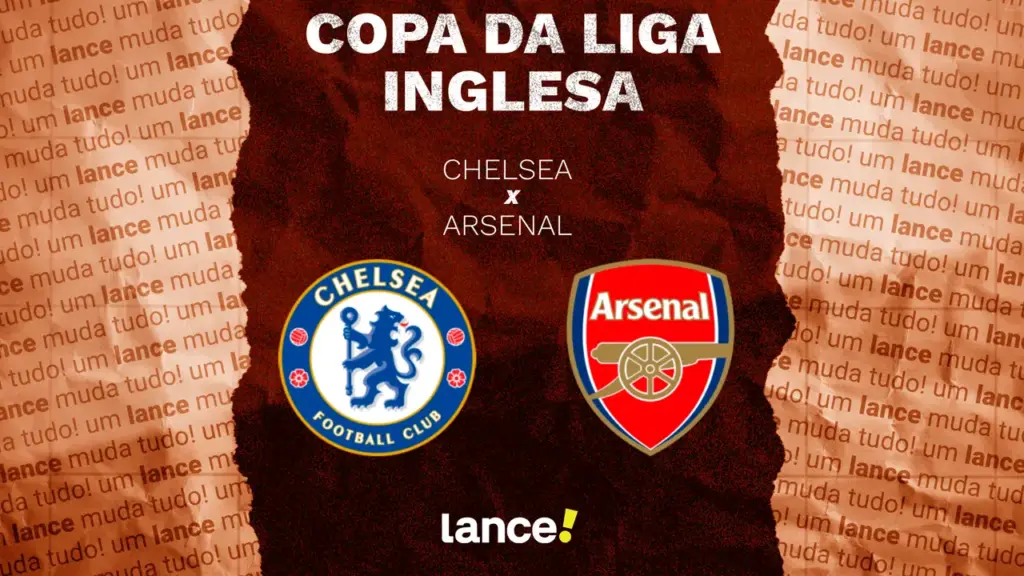Chelsea e Arsenal se enfrentam pela Copa da Liga Inglesa; veja onde acompanhar